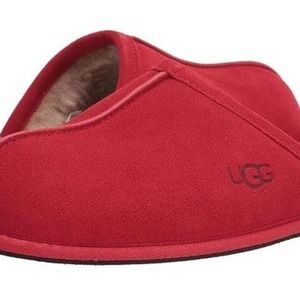Ugg mens slip on slipper shoe red size 10